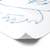 optische Illusion Poster (Ecke)