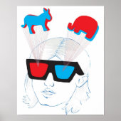 optische Illusion Poster (Vorne)