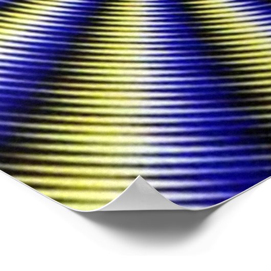 optische Illusion Poster (Ecke)