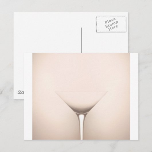 optische Illusion Postkarte (Vorne/Hinten)