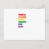 optische Illusion Postkarte (Vorderseite)