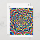 OPTISCHE ILLUSION POSTKARTE (Vorne/Hinten)