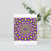 optische Illusion Postkarte (Stehend Vorderseite)