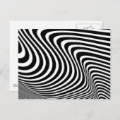 optische Illusion Postkarte (Vorne/Hinten)