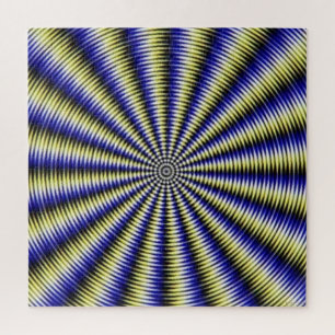 optische Illusion Puzzle