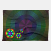 Optische Illusion Rainbow Handtuch (Horizontal)