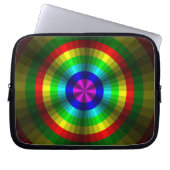 Optische Illusion Rainbow-Laptop-Gehäuse Laptopschutzhülle (Vorderseite)