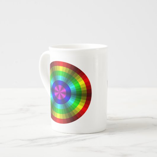 Optische Illusion Rainbow Spezielle Tasse (Vorderseite Links)
