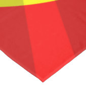 Optische Illusion Rainbow-Tablette Tischdecke (Schrägansicht)