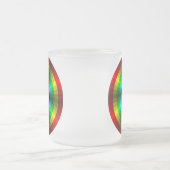 Optische Illusion Rainbow-Tasse Mattglastasse (Mittel)