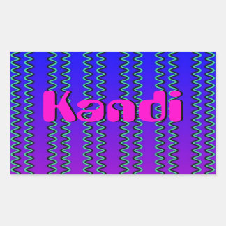 optische Illusion Rechteckiger Aufkleber