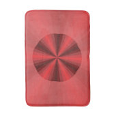 Optische Illusion Red Bath Mat Badematte (Vorderseite Vertikal)