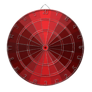 Optische Illusion Red Dart Board Dartscheibe