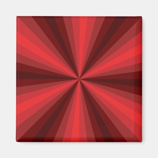 Optische Illusion Red Magnet (Vorne)