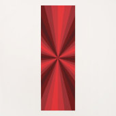 Optische Illusion Red Yoga Mat Yogamatte (Vorderseite)