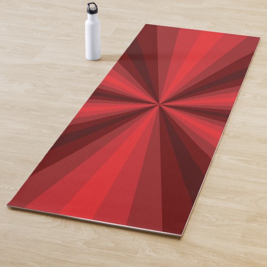 Optische Illusion Red Yoga Mat Yogamatte (Beispiel)