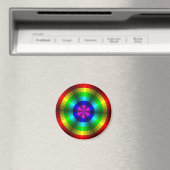 Optische Illusion Regenbogen-Magnet Magnet (In Situ (Geschirrspüler))