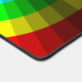 Optische Illusion Regenbogen Schreibtischunterlage (Ecke)
