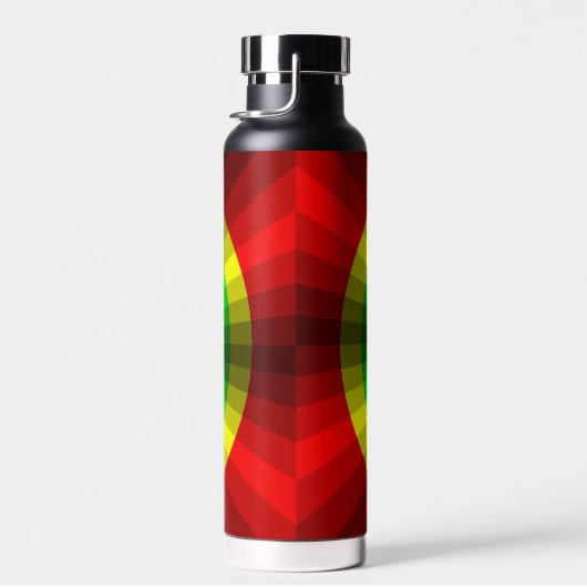 Optische Illusion Regenbogen Trinkflasche (Rechts)
