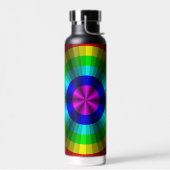 Optische Illusion Regenbogen Trinkflasche (Links)