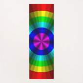 Optische Illusion Regenbogen-Yoga-Mat Yogamatte (Vorderseite)