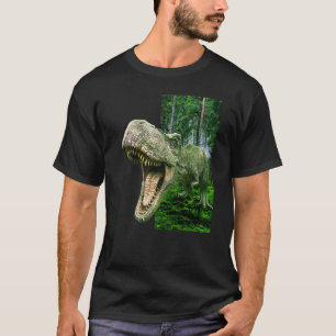 Optische Illusion Rex Dinosaurier für Jungen Männe T-Shirt