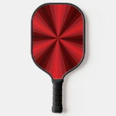 Optische Illusion rot Pickleball Schläger (Rückseite)