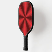 Optische Illusion rot Pickleball Schläger (Links)