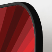 Optische Illusion rot Pickleball Schläger (Linke Seite)