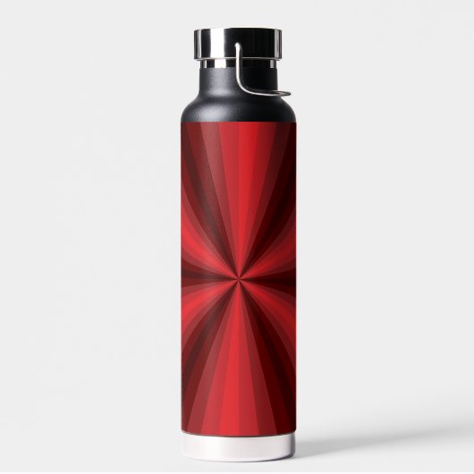 Optische Illusion rot Trinkflasche (Links)