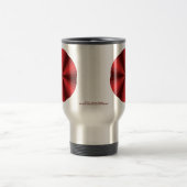 Optische Illusion Rote Tasse (Mittel)