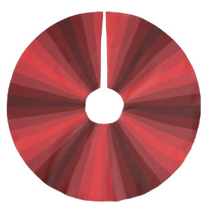 Optische Illusion Roter Baumrock Polyester Weihnachtsbaumdecke