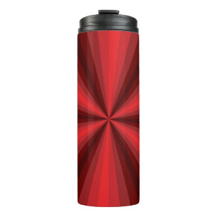 Optische Illusion roter Wärmespeicher Thermosbecher