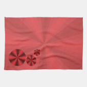 optische Illusion Rotes Handtuch (Horizontal)