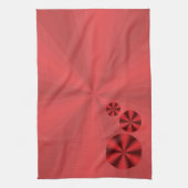 optische Illusion Rotes Handtuch (Vertikal)
