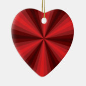 Optische Illusion Rotes Ornament (Rechts)