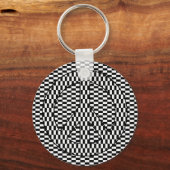 Optische Illusion Schlüsselanhänger (Vorderseite)