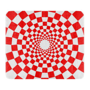 OPTISCHE ILLUSION SCHNEIDEBRETT