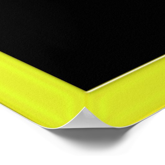 Optische Illusion schneller drehender Propeller Poster (Ecke)