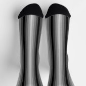 Optische Illusion schwarz Socken (Oben)