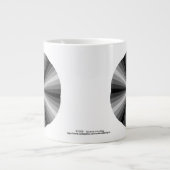Optische Illusion Schwarze Spezialität Tasse (Vorderseite)