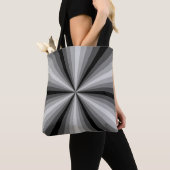 Optische Illusion Schwarze Universaltasche Tasche (Von Nahem)