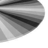 Optische Illusion Schwarzes Glas-Schneidebrett Schneidebrett (Ecke)