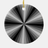 Optische Illusion Schwarzes Ornament (Hinten)