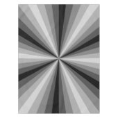 Optische Illusion Schwarzes Tablett Tischdecke (Vorderseite)