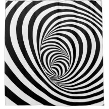 Optische Illusion Set A - Duschvorhang