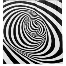 Optische Illusion Set B - Duschvorhang