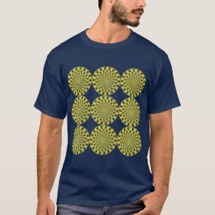 Optische Illusion - Spinnräder T-Shirt