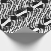 Optische Illusion Spiral Vortex Geschenkpapier (Ecke)