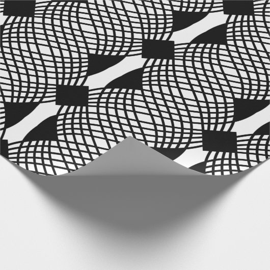 Optische Illusion Spiral Vortex Geschenkpapier (Ecke)